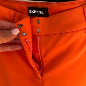 Express Orange Dress Pant